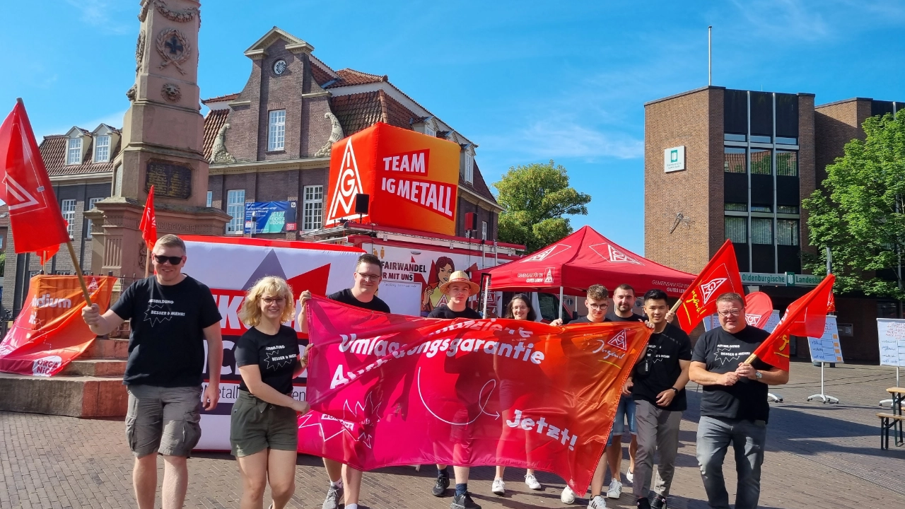 Aktionstag der IG Metall Jugend Leer-Papenburg 