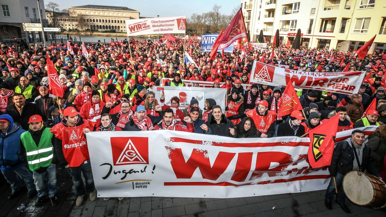 IG Metall, Jugend, Demonstration