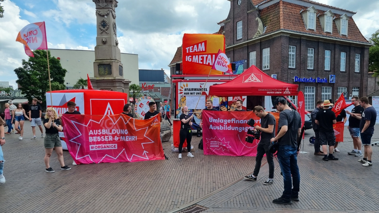 Aktionstag der IG Metall Jugend Leer-Papenburg 