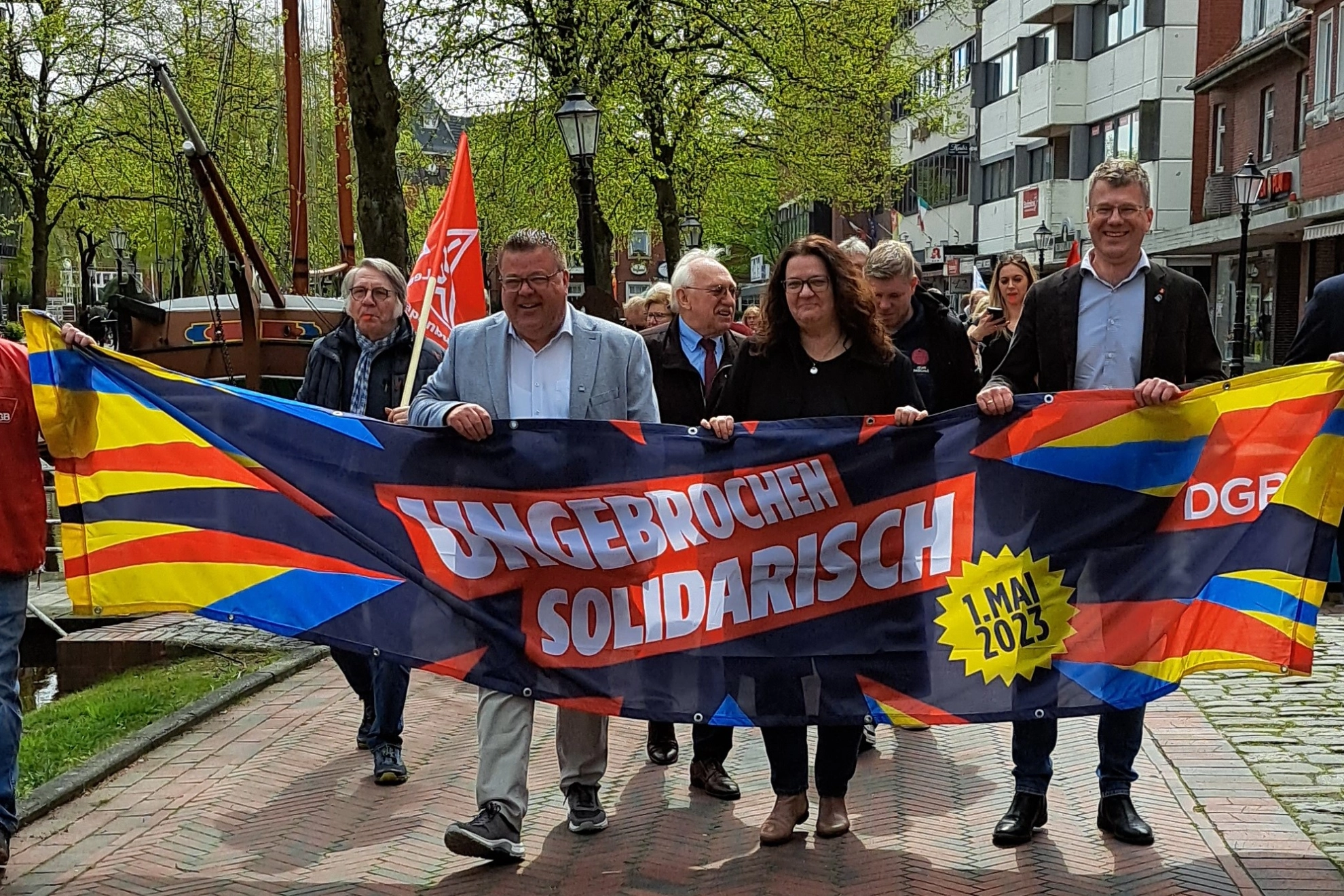 1. Mai Kundgebung in Papenburg 