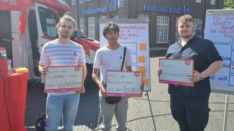 Aktionstag der IG Metall Jugend Leer-Papenburg 