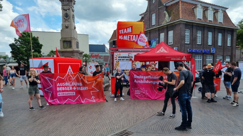 Aktionstag der IG Metall Jugend Leer-Papenburg 