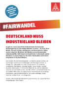 Forderungen Faiwandel